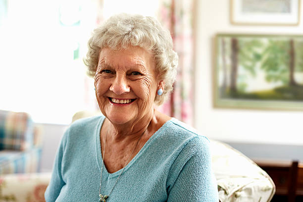 Portrait of a senior woman